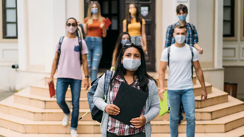 NYC High School Students Stage Walkout Over COVID Measures