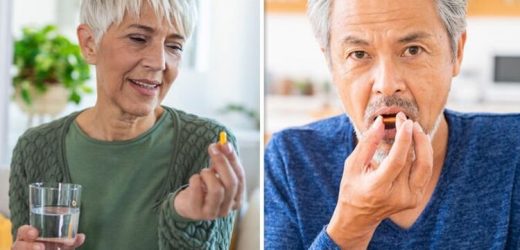Best supplements for over 50s: Four beneficial daily pills to take