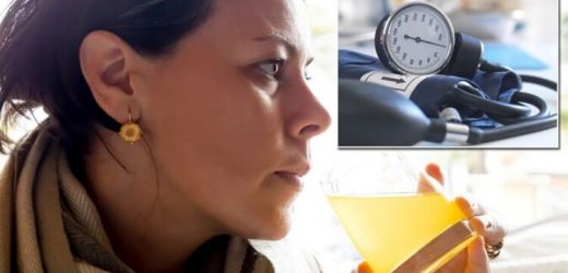 High blood pressure: The yellow juice that could help slash your reading
