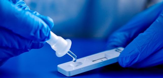 Rapid antigen test for SARS-CoV-2 shows lower sensitivity