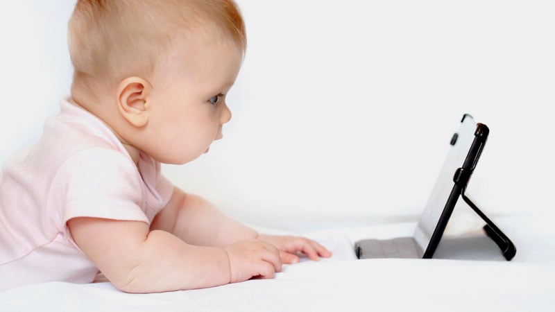 Screen Time in First Year May Raise Autism Risk at Age 3