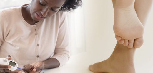 Diabetes type 2: Swelling, pain, open sores or ingrown toenails are toe and feet signs