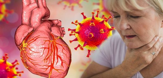 Heart disease: Flu-like symptoms including headache and sore throat signs of myocarditis