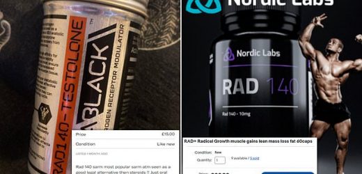 eBay selling prohibited steroid-like muscle building tablets