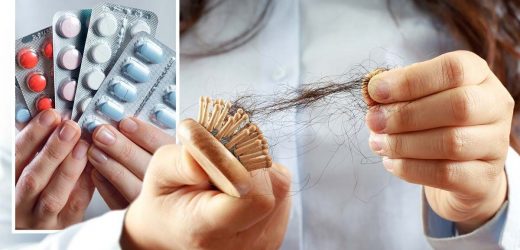 Hair loss: The five ‘most common’ medications which can cause ‘excessive shedding’