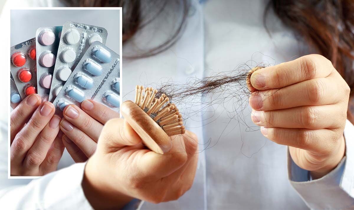 Hair loss: The five ‘most common’ medications which can cause ‘excessive shedding’