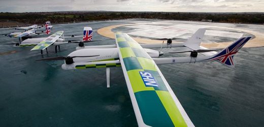 NHS will courier chemo drugs by DRONES to cancer patients