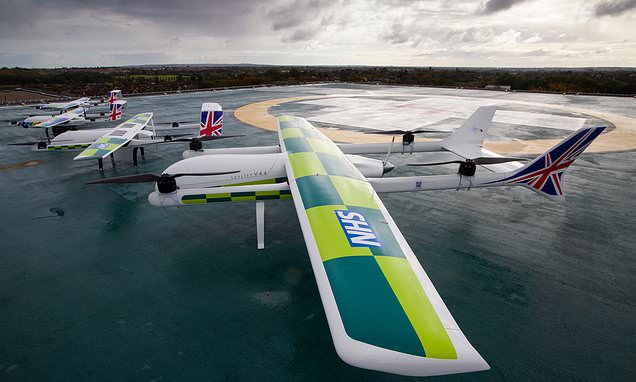 NHS will courier chemo drugs by DRONES to cancer patients