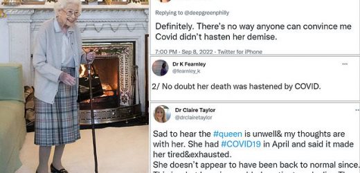Lockdown lovers claim long Covid killed the Queen