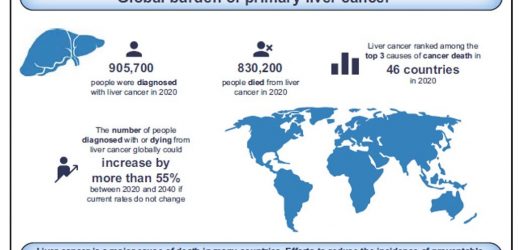 Liver cancer cases and deaths projected to rise by more than 55% by 2040