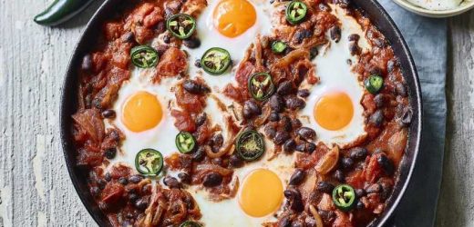 Boost your gut health with this plant-packed baked eggs recipe