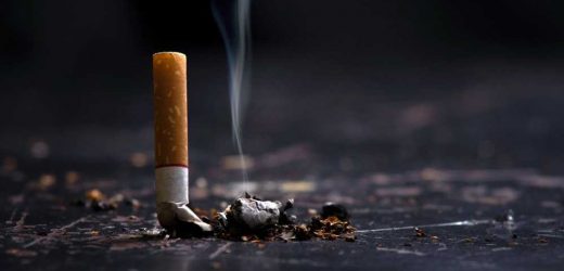 How have smoking trends changed during the COVID-19 pandemic in England?