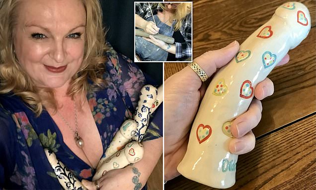 Artist plagued by back pain says using dildos has helped &apos;immensely&apos;