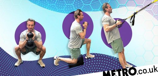 Luke Worthington's at-home superset workout