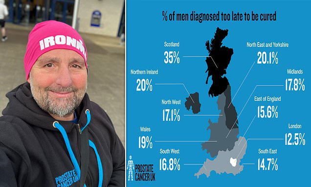 Map reveals UK&apos;s prostate cancer &apos;postcode lottery&apos;