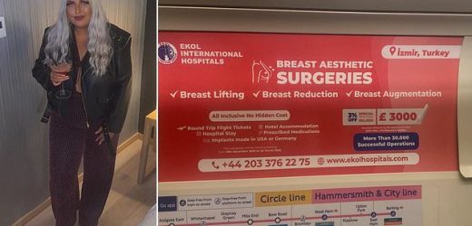 Fury as Transport for London is caught advertising surgery in Turkey