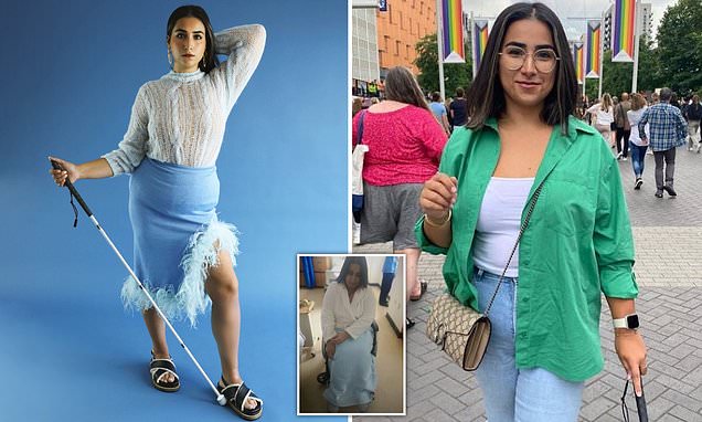 Model is now BLIND after doctors missed her vision-robbing condition