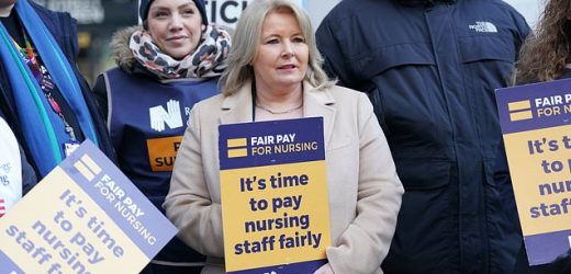 Nursing union REJECTS 5% pay offer and announces new strike dates