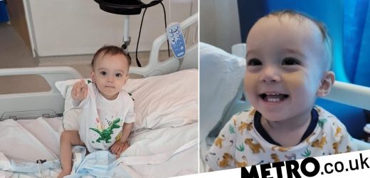 Warning to parents as baby's upset stomach turns out to be cancer