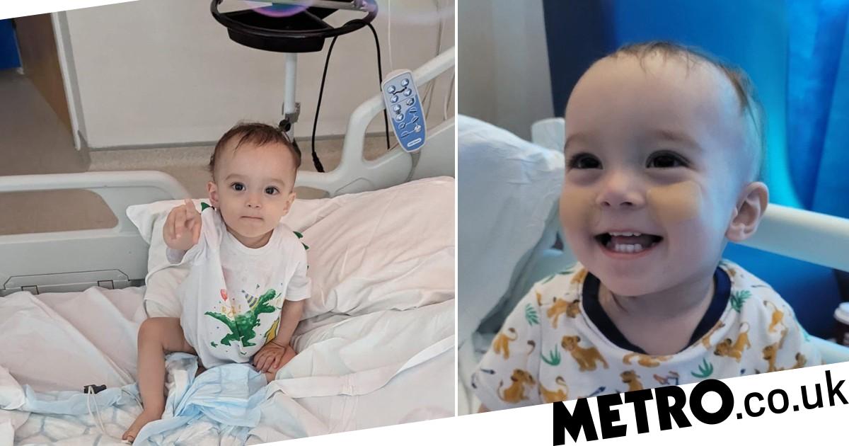 Warning to parents as baby's upset stomach turns out to be cancer