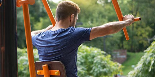 Research focuses on freshening outdoor fitness sites and lifting community well-being