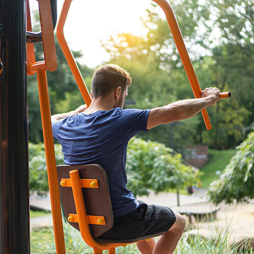 Research focuses on freshening outdoor fitness sites and lifting community well-being