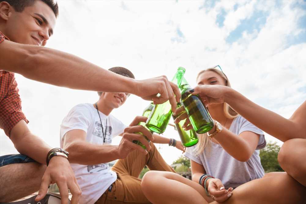 Adolescent drinking is associated with a higher risk of acute harm