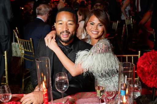 Chrissy Teigen Shares Heartwarming Behind-The-Scenes Family Photos From Her Vow Renewal